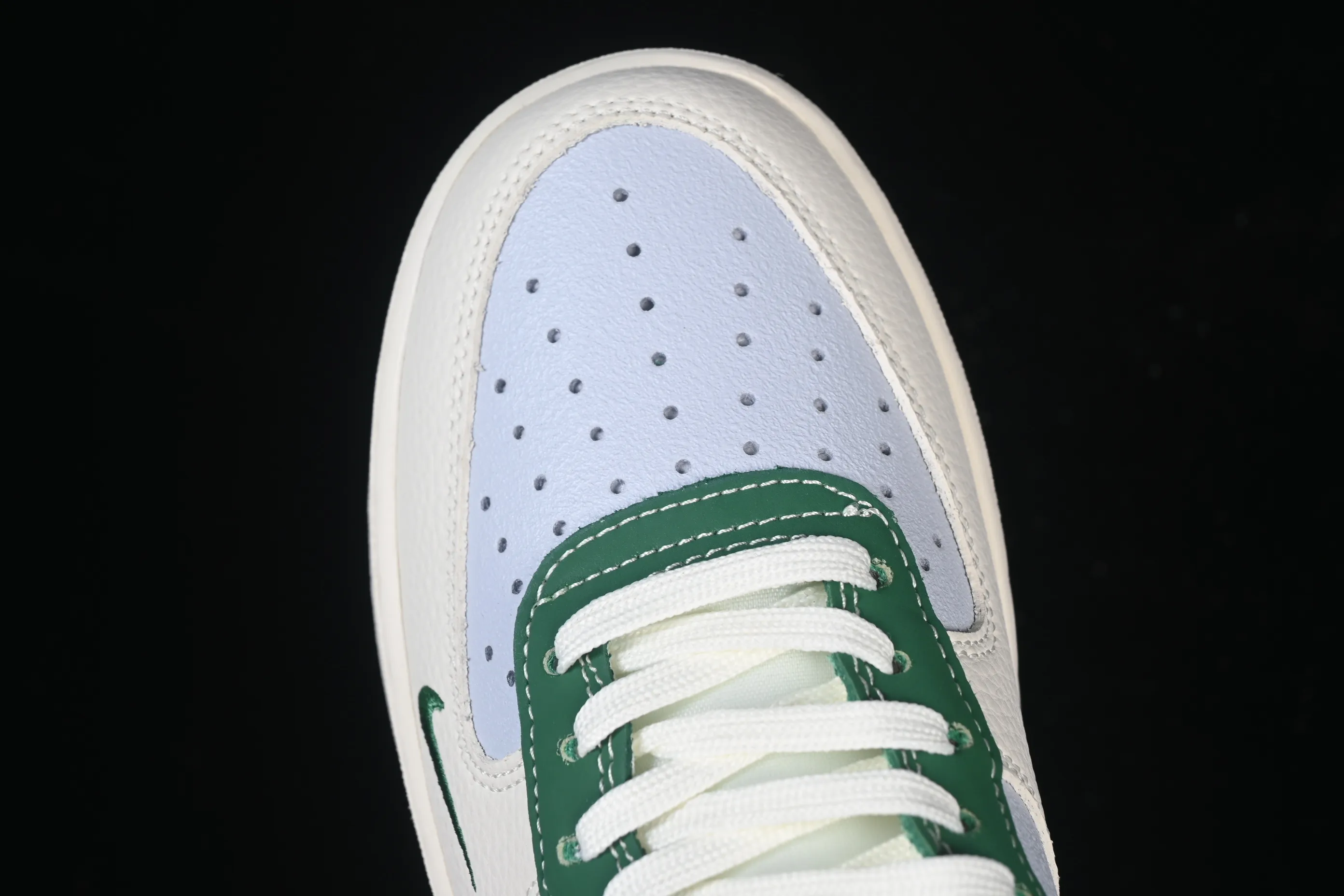 All categories Nk Air Force 1 Air Force series Nk Air Force 1 Low Air Force low-top Nike Air Force 1'07 Low Stusi co-branded beige and green hook Air Force 1 low-top casual sneakers DD1982-305